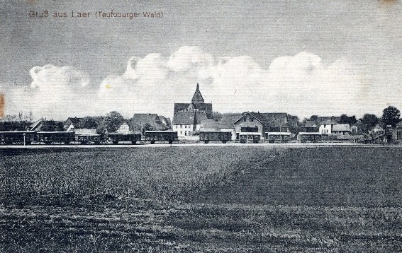 Blick vom Blomberg Postkarte 1910