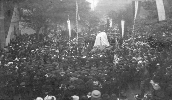 Enthüllung Jahrhundert-Denkmal 1913